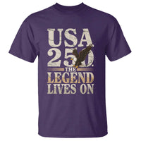 USA 250 The Legend Lives On T Shirt Patriotic Eagle for Semiquincentennial 2026 - Wonder Print Shop