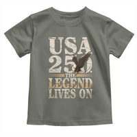 USA 250 The Legend Lives On Toddler T Shirt Patriotic Eagle for Semiquincentennial 2026 - Wonder Print Shop