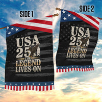 USA 250 The Legend Lives On Garden Flag Patriotic Eagle for Semiquincentennial 2026