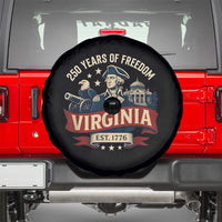 Virginia 250 Years of Freedom Spare Tire Cover George Washington Patriotic State Pride Est. 1776 - Wonder Print Shop
