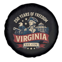 Virginia 250 Years of Freedom Spare Tire Cover George Washington Patriotic State Pride Est. 1776 - Wonder Print Shop