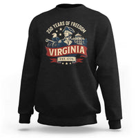 Virginia 250 Years of Freedom Sweatshirt George Washington Patriotic State Pride Est. 1776 - Wonder Print Shop