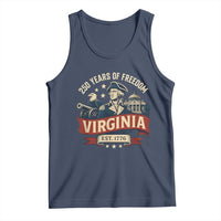 Virginia 250 Years of Freedom Tank Top George Washington Patriotic State Pride Est. 1776 - Wonder Print Shop