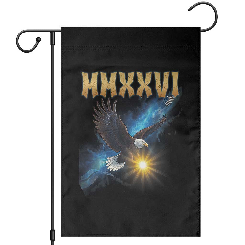 MMXXVI 2026 Eagle Garden Flag Epic Patriotic Capitol Flag USA 250th Anniversary - Wonder Print Shop