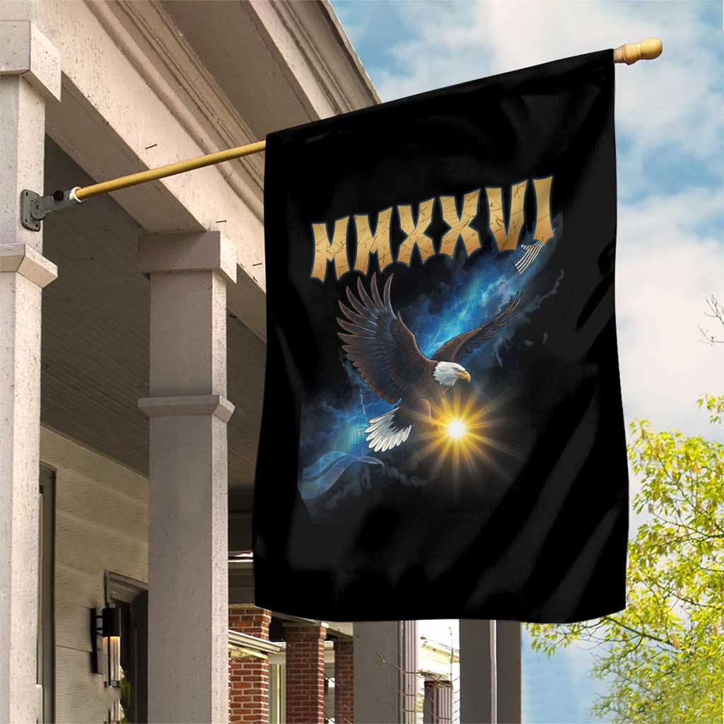 MMXXVI 2026 Eagle Garden Flag Epic Patriotic Capitol Flag USA 250th Anniversary - Wonder Print Shop
