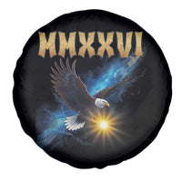 MMXXVI 2026 Eagle Spare Tire Cover Epic Patriotic Capitol Flag USA 250th Anniversary - Wonder Print Shop