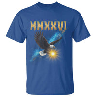 MMXXVI 2026 Eagle T Shirt Epic Patriotic Capitol Flag USA 250th Anniversary - Wonder Print Shop