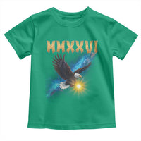 MMXXVI 2026 Eagle Toddler T Shirt Epic Patriotic Capitol Flag USA 250th Anniversary - Wonder Print Shop