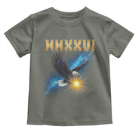 MMXXVI 2026 Eagle Toddler T Shirt Epic Patriotic Capitol Flag USA 250th Anniversary - Wonder Print Shop