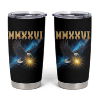 MMXXVI 2026 Eagle Tumbler Cup Epic Patriotic Capitol Flag USA 250th Anniversary - Wonder Print Shop