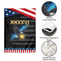 MMXXVI 2026 Eagle Garden Flag Epic Patriotic Capitol Flag USA 250th Anniversary
