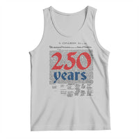 250 Years Declaration of Independence Tank Top Historic Patriotic 1776 to 2026 Semiquincentennial - Wonder Print Shop