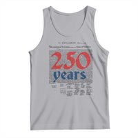 250 Years Declaration of Independence Tank Top Historic Patriotic 1776 to 2026 Semiquincentennial - Wonder Print Shop