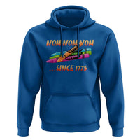 Nom Nom Nom Crayons Hoodie Since 1775 Funny Military Joke Veterans - Wonder Print Shop