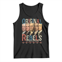 Original Rebels 250 Years of Freedom Tank Top Founding Fathers Patriotic 1776 to 2026 Semiquincentennial - Wonder Print Shop