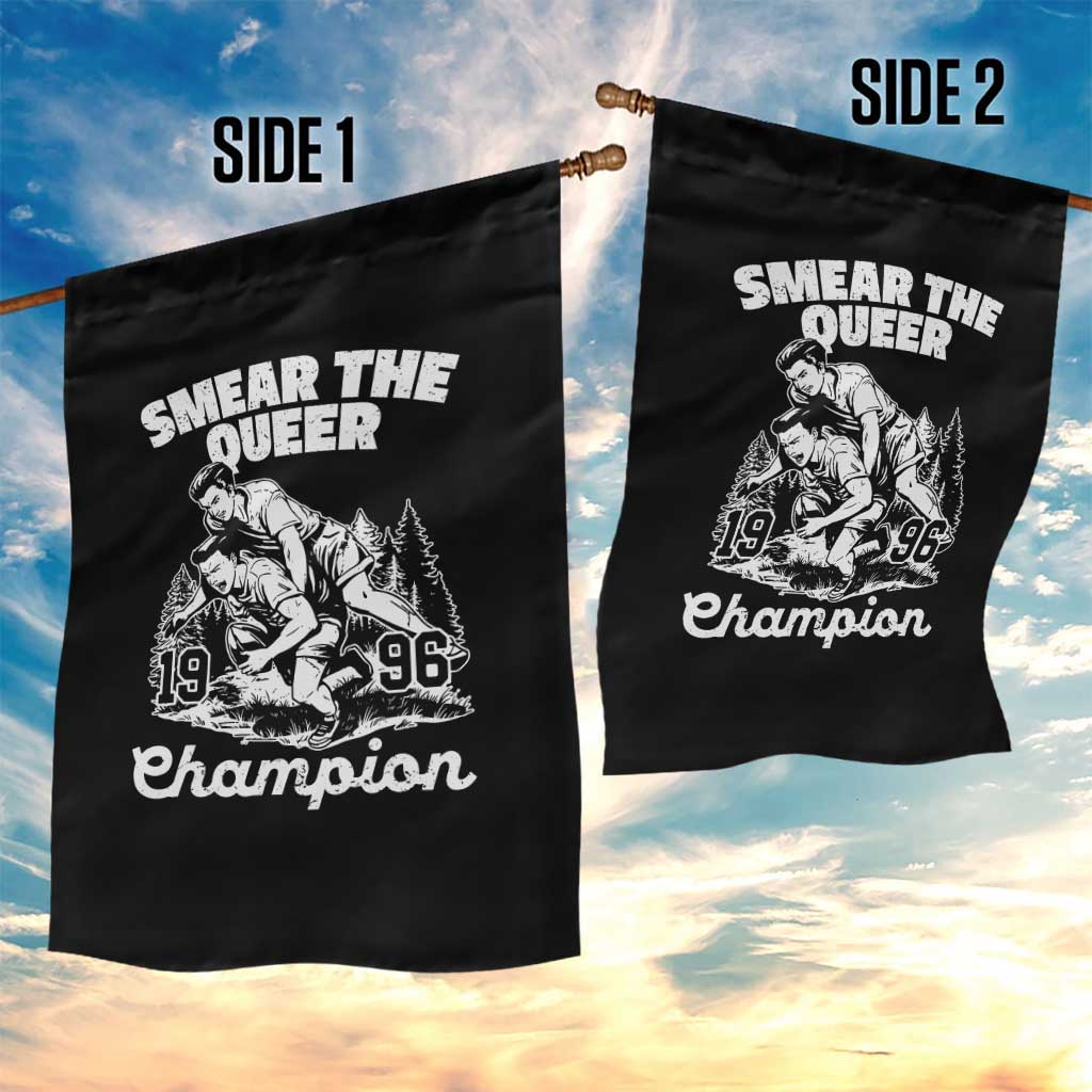 Sarcastic Smear The Qur Playround Game Garden Flag LGBTQ Queer Pride - Wonder Print Shop