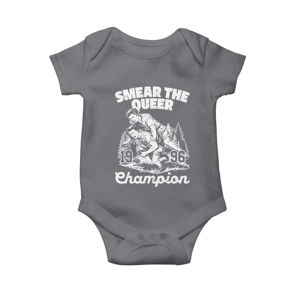Sarcastic Smear The Qur Playround Game Baby Onesie LGBTQ Queer Pride - Wonder Print Shop