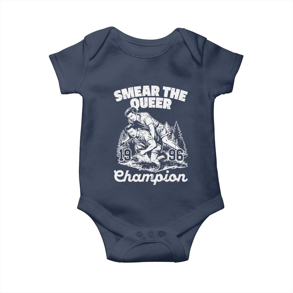 Sarcastic Smear The Qur Playround Game Baby Onesie LGBTQ Queer Pride - Wonder Print Shop