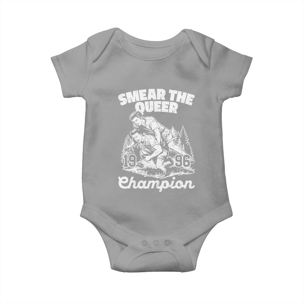 Sarcastic Smear The Qur Playround Game Baby Onesie LGBTQ Queer Pride - Wonder Print Shop