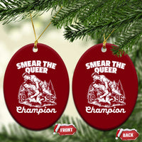 Sarcastic Smear The Qur Playround Game Ceramic Ornament LGBTQ Queer Pride - Wonder Print Shop
