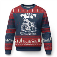 Sarcastic Smear The Qur Playround Game Ugly Christmas Sweater LGBTQ Queer Pride - Wonder Print Shop