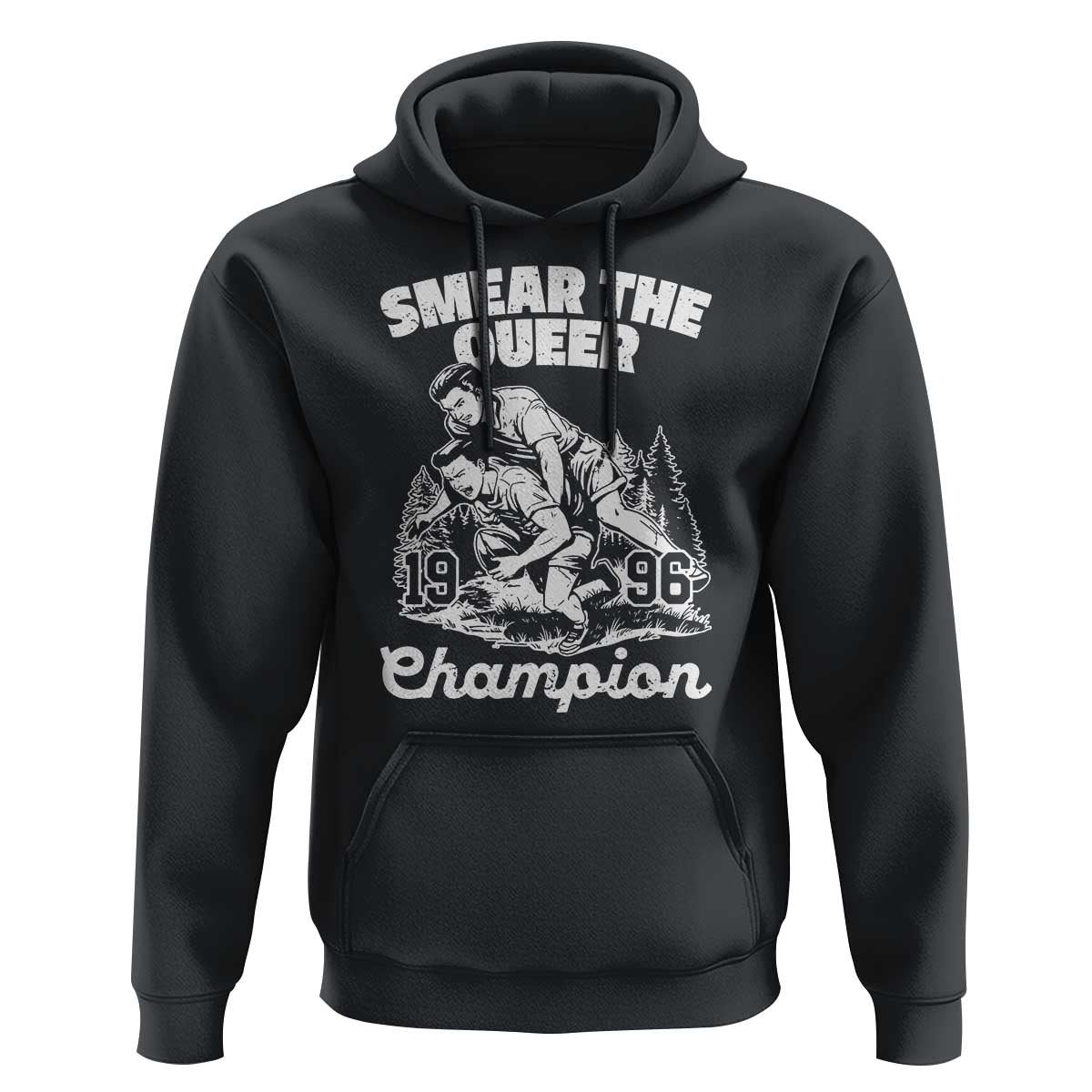 Sarcastic Smear The Qur Playround Game Hoodie LGBTQ Queer Pride - Wonder Print Shop
