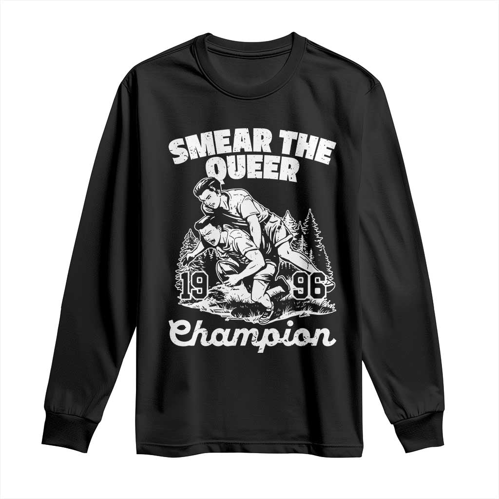 Sarcastic Smear The Qur Playround Game Long Sleeve Shirt LGBTQ Queer Pride - Wonder Print Shop