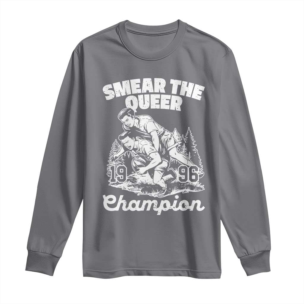 Sarcastic Smear The Qur Playround Game Long Sleeve Shirt LGBTQ Queer Pride - Wonder Print Shop