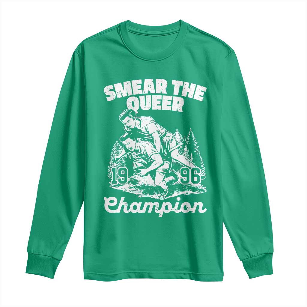 Sarcastic Smear The Qur Playround Game Long Sleeve Shirt LGBTQ Queer Pride - Wonder Print Shop