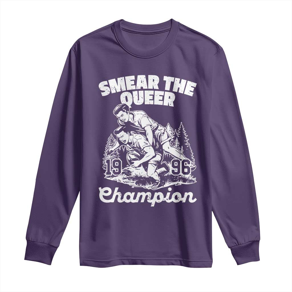 Sarcastic Smear The Qur Playround Game Long Sleeve Shirt LGBTQ Queer Pride - Wonder Print Shop