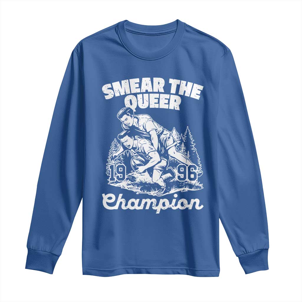 Sarcastic Smear The Qur Playround Game Long Sleeve Shirt LGBTQ Queer Pride - Wonder Print Shop