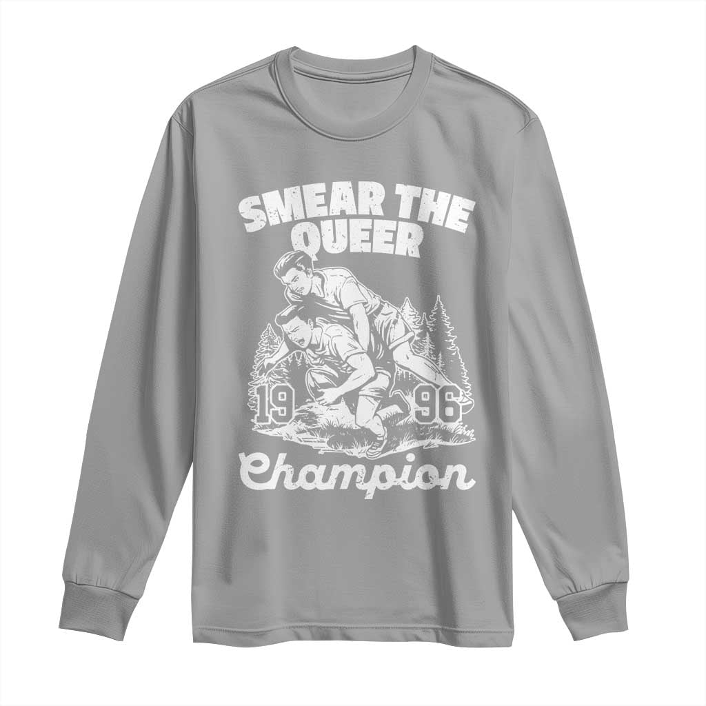 Sarcastic Smear The Qur Playround Game Long Sleeve Shirt LGBTQ Queer Pride - Wonder Print Shop