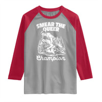 Sarcastic Smear The Qur Playround Game Raglan Shirt LGBTQ Queer Pride - Wonder Print Shop