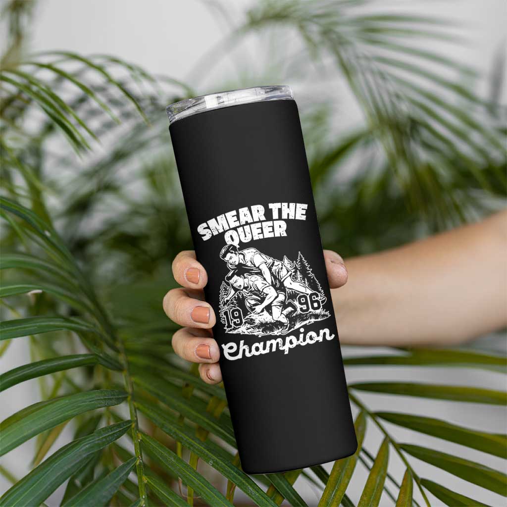 Sarcastic Smear The Qur Playround Game Skinny Tumbler LGBTQ Queer Pride - Wonder Print Shop