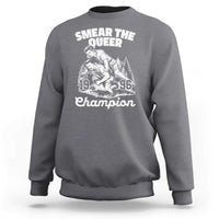 Sarcastic Smear The Qur Playround Game Sweatshirt LGBTQ Queer Pride - Wonder Print Shop