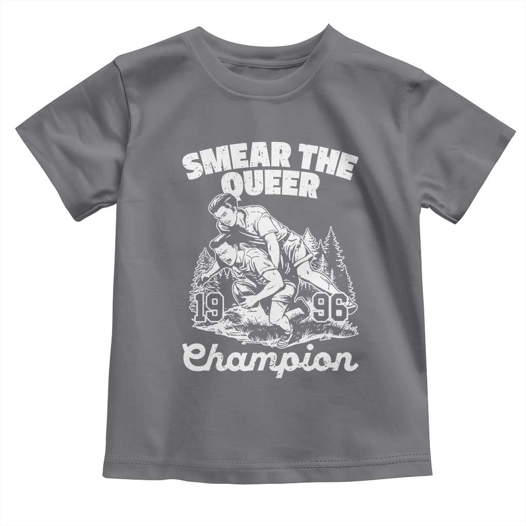 Sarcastic Smear The Qur Playround Game Toddler T Shirt LGBTQ Queer Pride - Wonder Print Shop