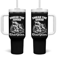 Sarcastic Smear The Qur Playround Game Tumbler With Handle LGBTQ Queer Pride - Wonder Print Shop