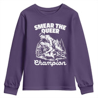 Sarcastic Smear The Qur Playround Game Youth Sweatshirt LGBTQ Queer Pride - Wonder Print Shop