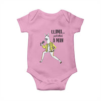 Funny Llama Just Killed a Man Baby Onesie Singing Animal Pun Internet Meme - Wonder Print Shop