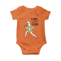 Funny Llama Just Killed a Man Baby Onesie Singing Animal Pun Internet Meme - Wonder Print Shop