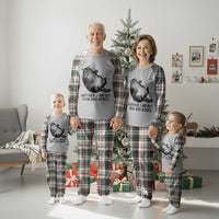Funny Fat Cat Meme Plaid Pajama Set Mother I Am But Skin and Bones Sarcastic Feline Humor - Wonder Print Shop