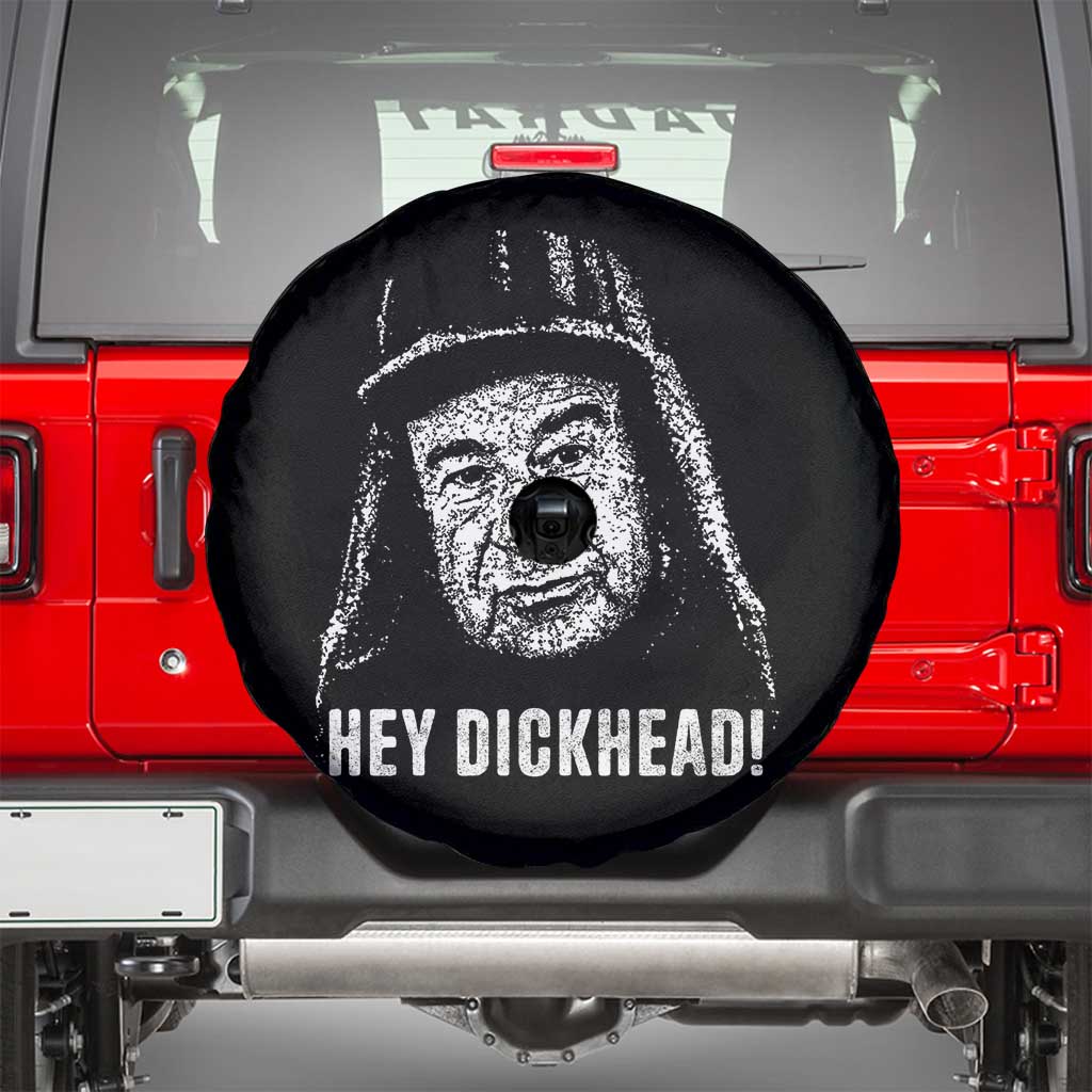 Hey Dckhead Grumpy Old Man Humor Spare Tire Cover Jerk Sarcastic Comedy