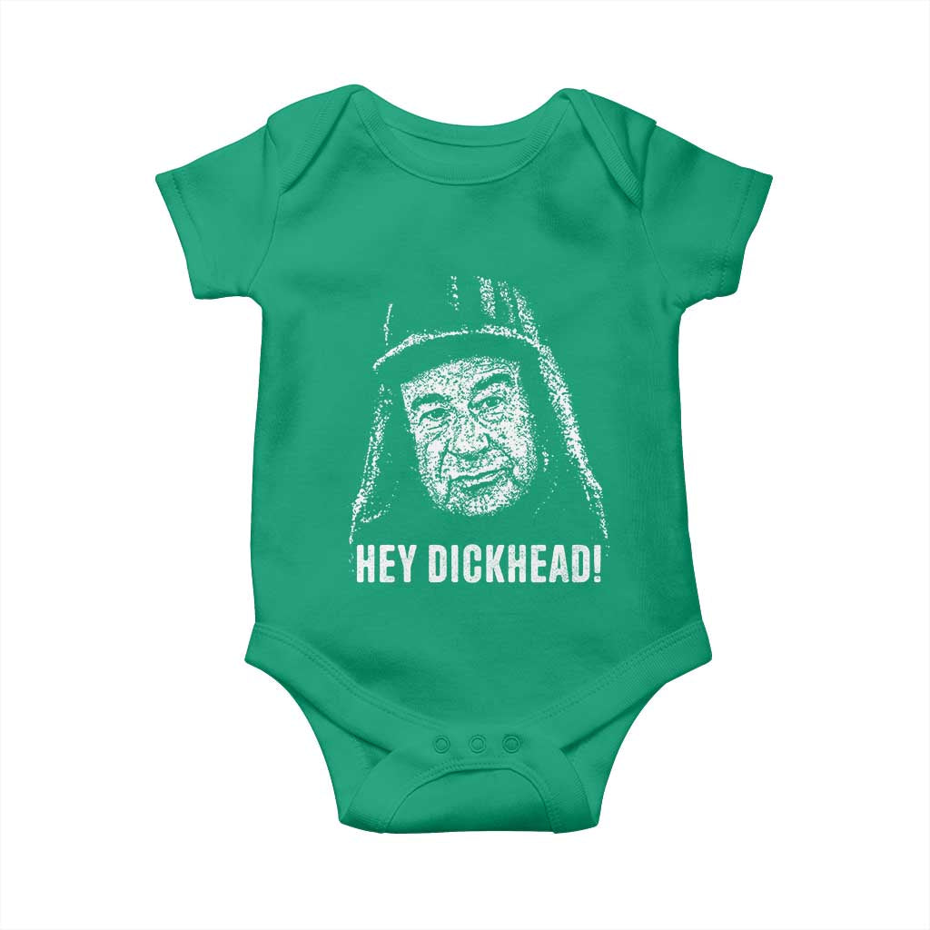 Hey Dckhead Grumpy Old Man Humor Baby Onesie Jerk Sarcastic Comedy