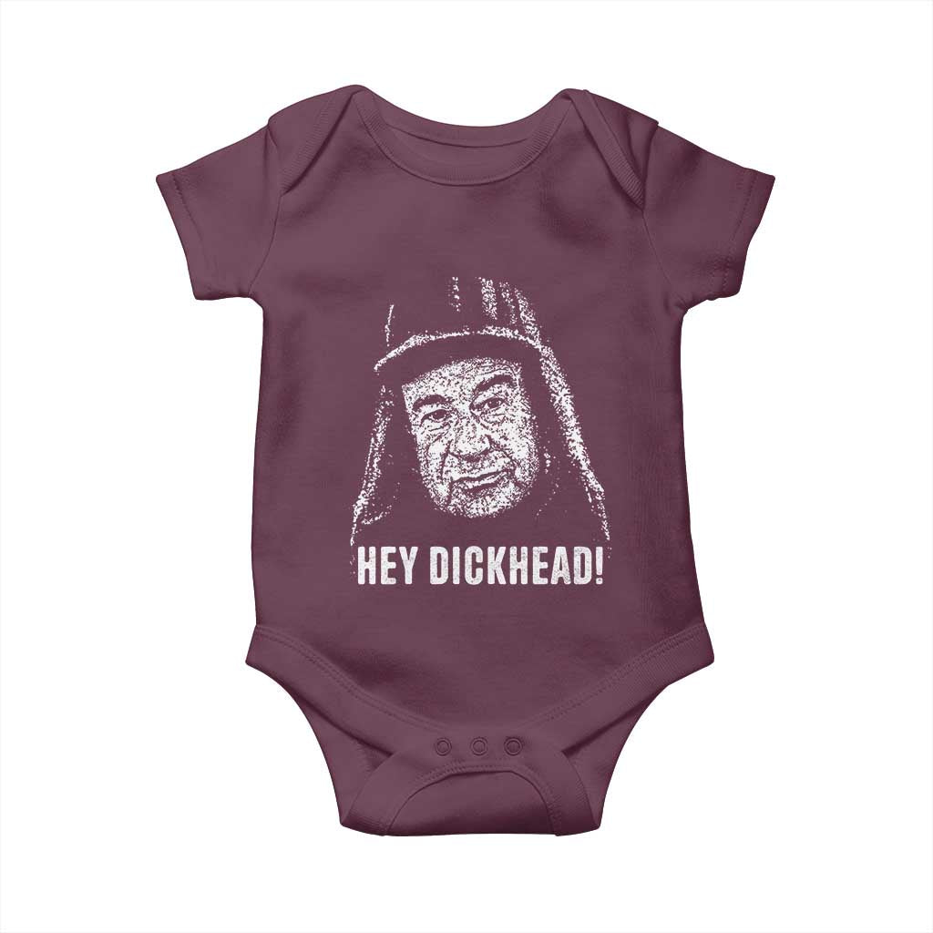 Hey Dckhead Grumpy Old Man Humor Baby Onesie Jerk Sarcastic Comedy