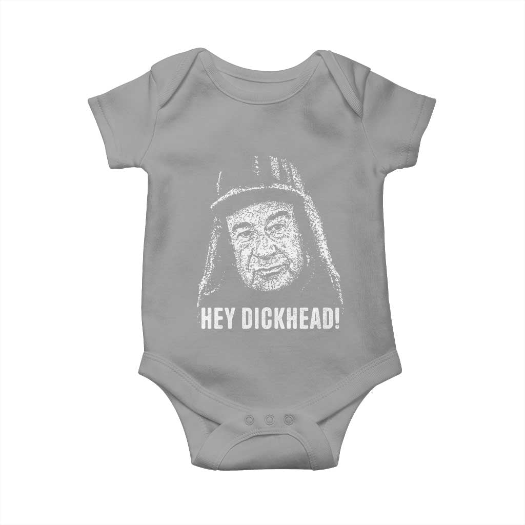 Hey Dckhead Grumpy Old Man Humor Baby Onesie Jerk Sarcastic Comedy