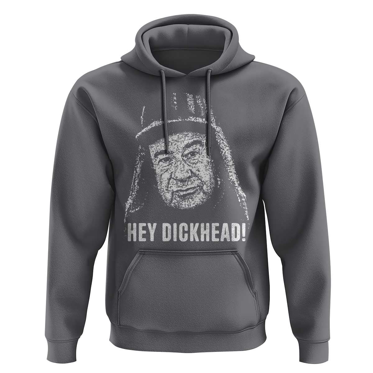 Hey Dckhead Grumpy Old Man Humor Hoodie Jerk Sarcastic Comedy