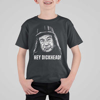 Hey Dckhead Grumpy Old Man Humor T Shirt For Kid Jerk Sarcastic Comedy
