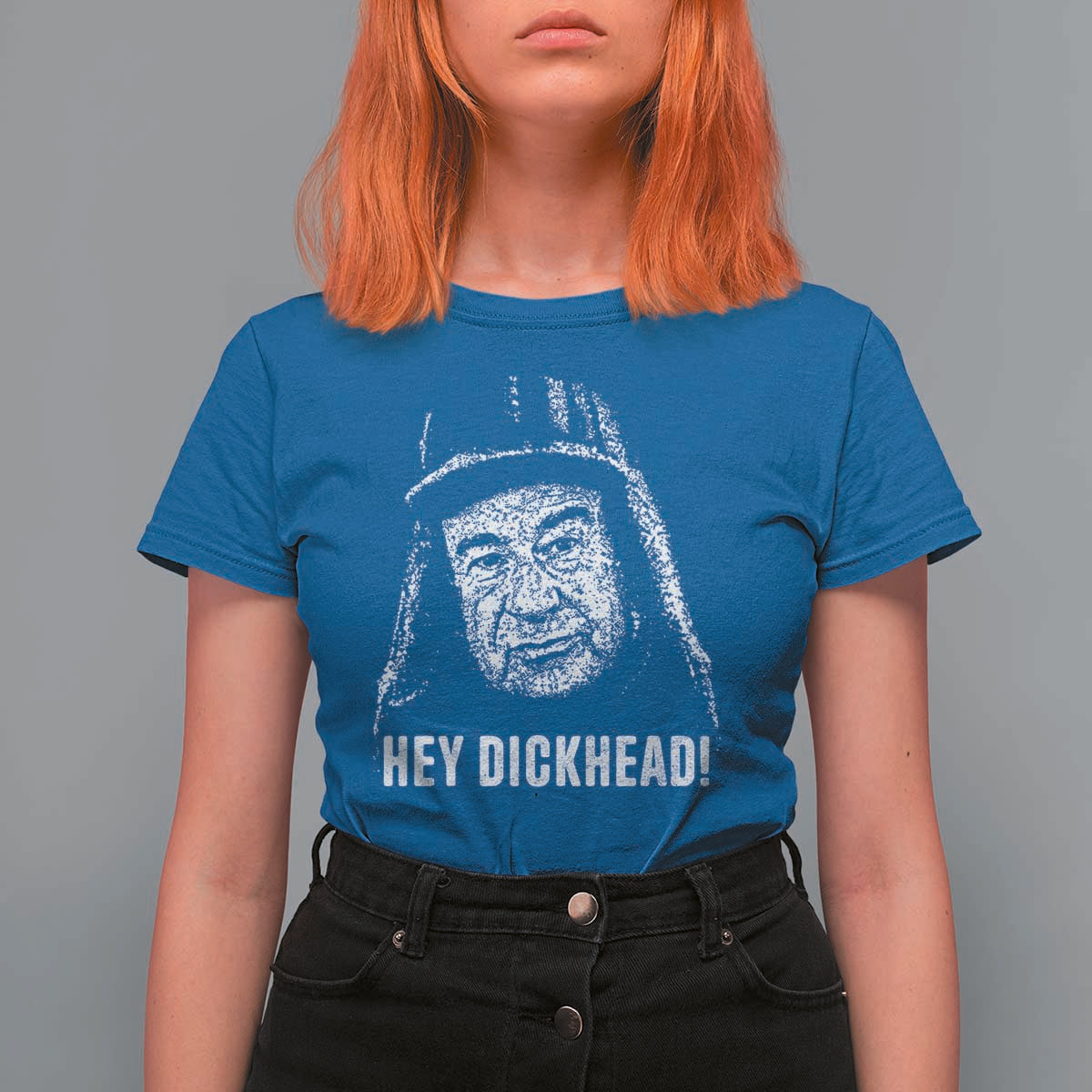 Hey Dckhead Grumpy Old Man Humor T Shirt For Women Jerk Sarcastic Comedy
