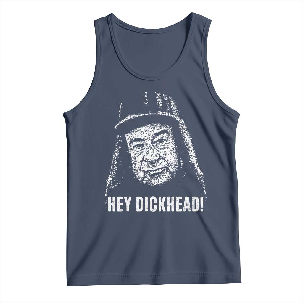 Hey Dckhead Grumpy Old Man Humor Tank Top Jerk Sarcastic Comedy