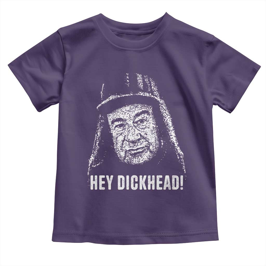 Hey Dckhead Grumpy Old Man Humor Toddler T Shirt Jerk Sarcastic Comedy